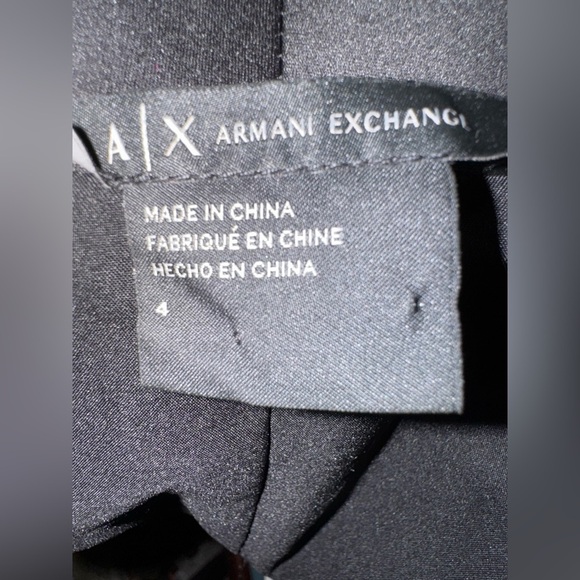 Armani Exchange Black Sleeveless Jumpsuit - Picture 9 of 12